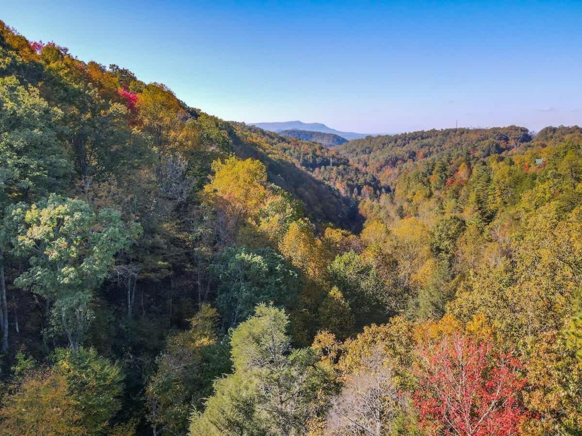 Nice View Fireplace, Hot Tub, Porch Bed, Private Sevierville Exterior photo