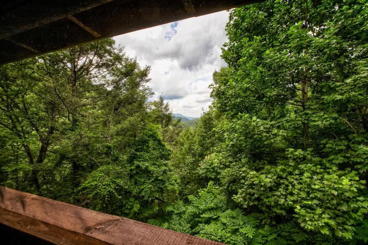 Nice View Fireplace, Hot Tub, Porch Bed, Private Sevierville Exterior photo